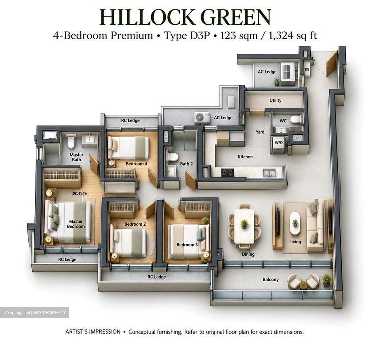 Hillock Green (D26), Apartment #626926891